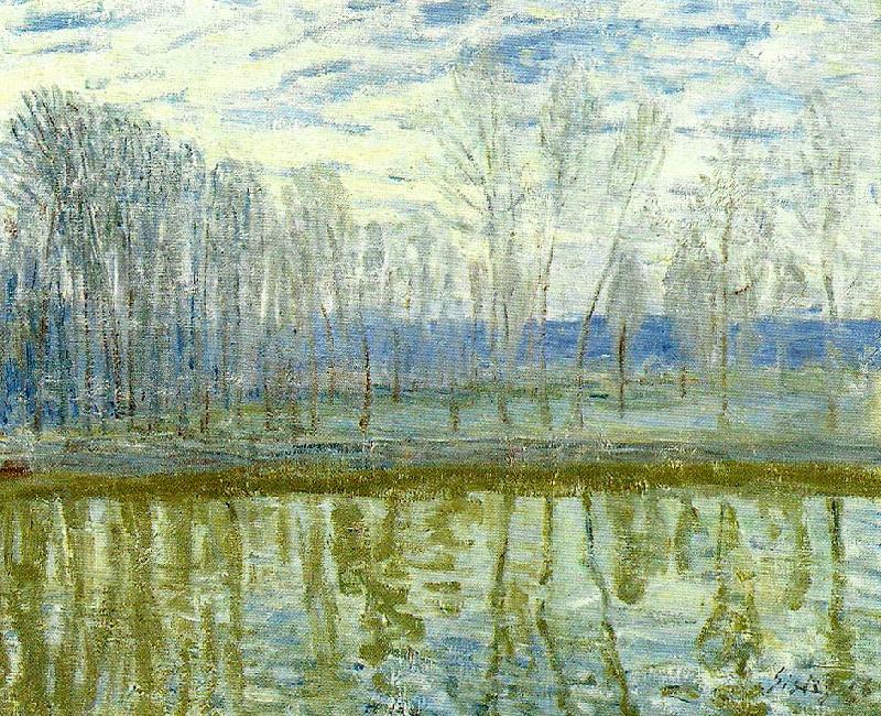 Alfred Sisley vid loings stander